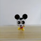 Disney Doorables Action Figures Mickey Minnie Forky Desktop Decoratoion Kawaii Big Eyed Doll Cartoon Model Toys Kids Gifts