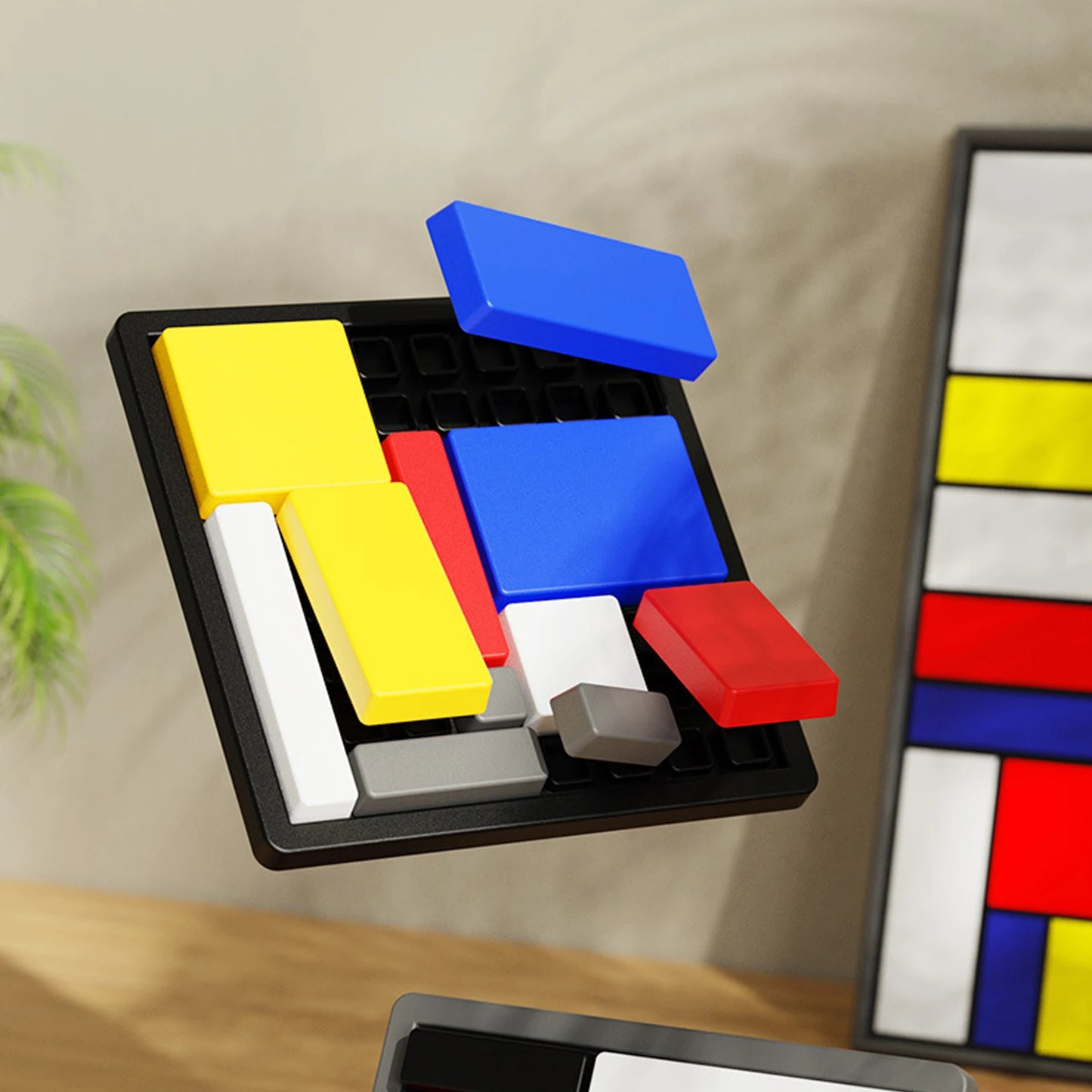 Toddler Logical Thinking Training Puzzles Toy Montessori Cubes Board Games Parent-child Interactive Educational Toys Party Games