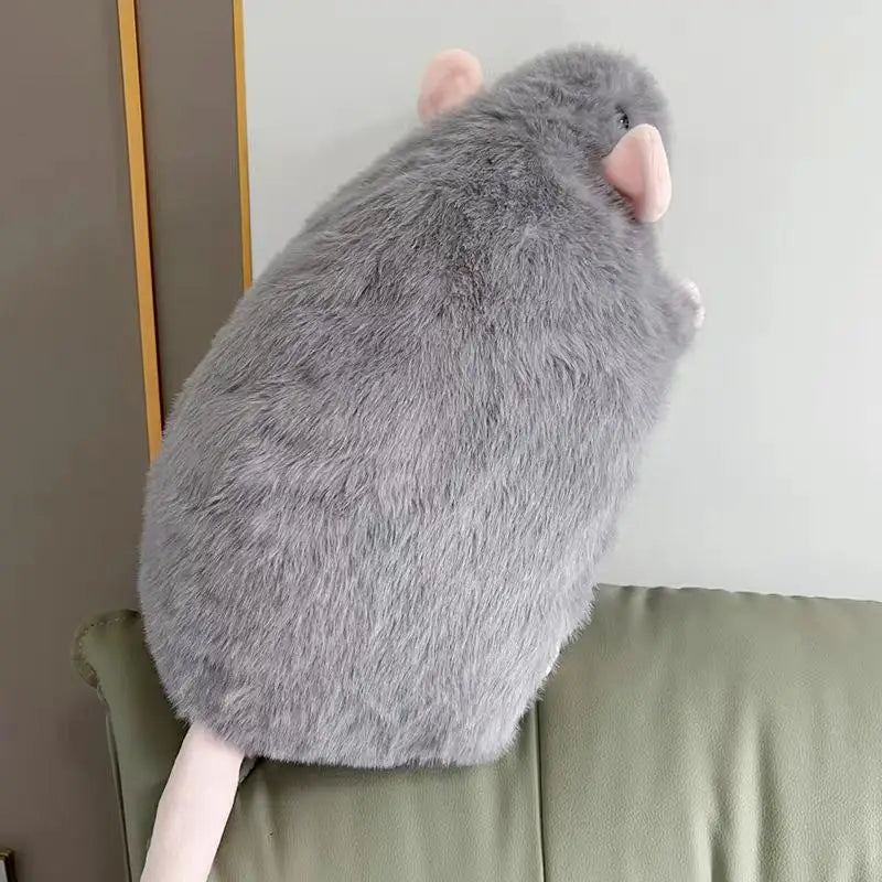 1Pcs Realistic Fancy Rat Plush Toy Stuffed Animal Doll Cute Funny Soft Pillow for Girls Birthday Gift 35/50/90cm Mouse Toy