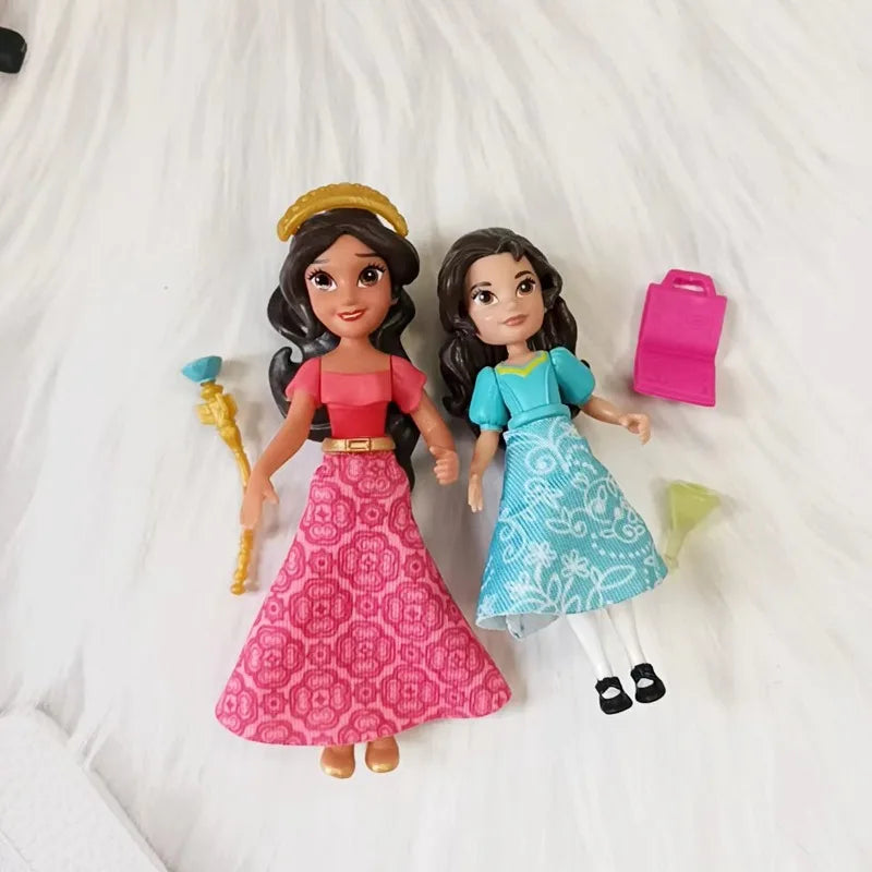 Disney Cartoon Anime Figure Princess Elena Avalor Dolls Toy Model Collection Ornaments Model Toys Girls Birthday Gifts