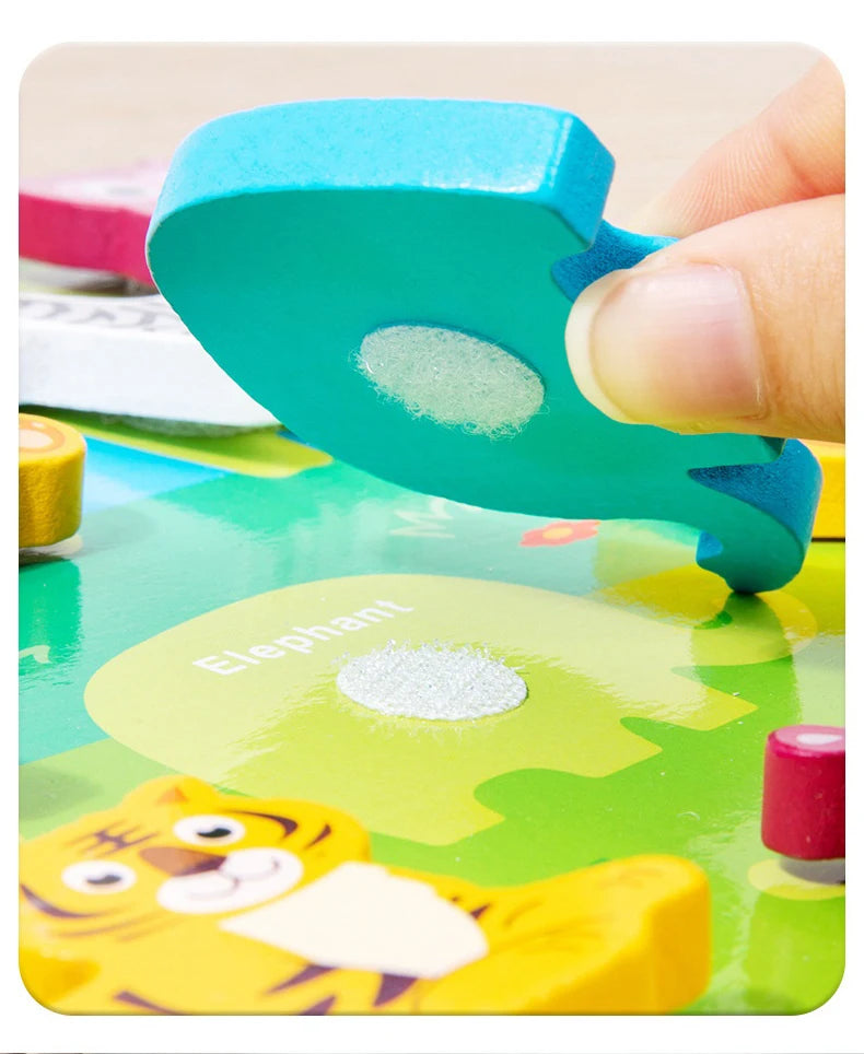 Children's 3D Puzzle Animal Transportation Sea Animal Fruits Early Education Fun DIY Paste Puzzle Toys for Kids Gifts