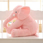 40cm 60cm 80cm Kawaii Plush Elephant Doll Toy Kids Play Back Cushion Cute Stuffed Elephant Child Accompany Doll Xmas Gift