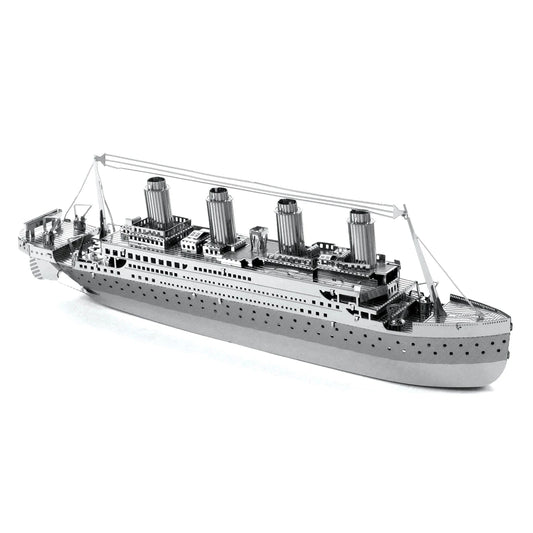 Titanic 3D Metal Puzzle model kits DIY Laser Cut Puzzles Jigsaw Toy For Children