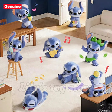 New Disney Stitch By Your Side Series Blind Box Collectible Doll Figures Desktop Decoration Toy Birthday Gift For Stitch Fans
