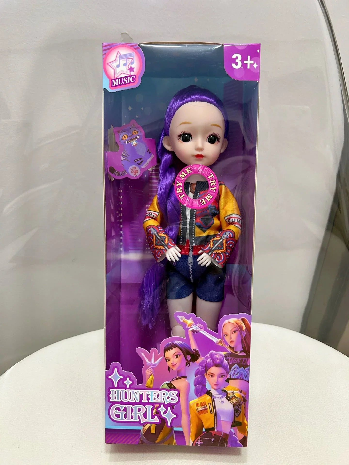 2026 Hot NEW KPop Demon Hunters Rumi Mira Zoey Anime Figure Set - Cute Cosplay Dolls Action Figures - Birthday Gift for Kids
