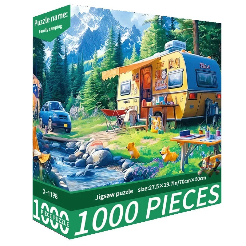 1000 Piece Puzzle for Adults Challenging Decompression Creative Home Decoration Gift All Special Occasions