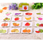 Baby Puzzle Montessori Educational Toys Wood Puzzle Animal Matching Games Iron Box Wooden Puzzles For Children Kids 2 3 4 Years