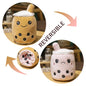 Kawaii Milk Tea Cup Plush Pillow 23cm Stuffed Food Fruit Boba Doll Ultrasoft Stuffed Plush Tea Shop Kids Toys Birthday Gift