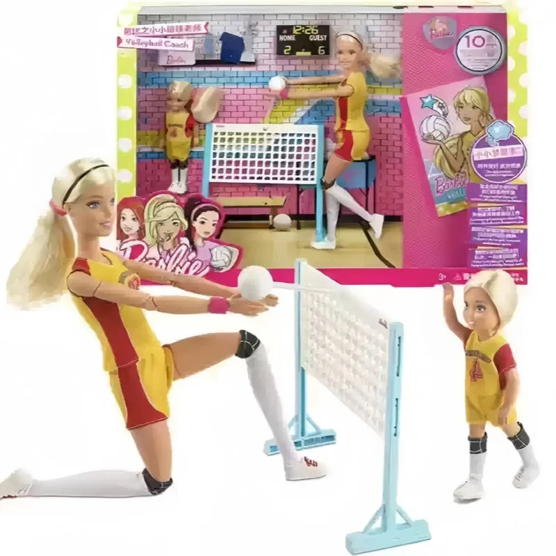 Authentic Barbie Doll Yoga Poses Changeable Styles House Play Doll Multiple Joints Moving Collectible Toy For Kids And Adults