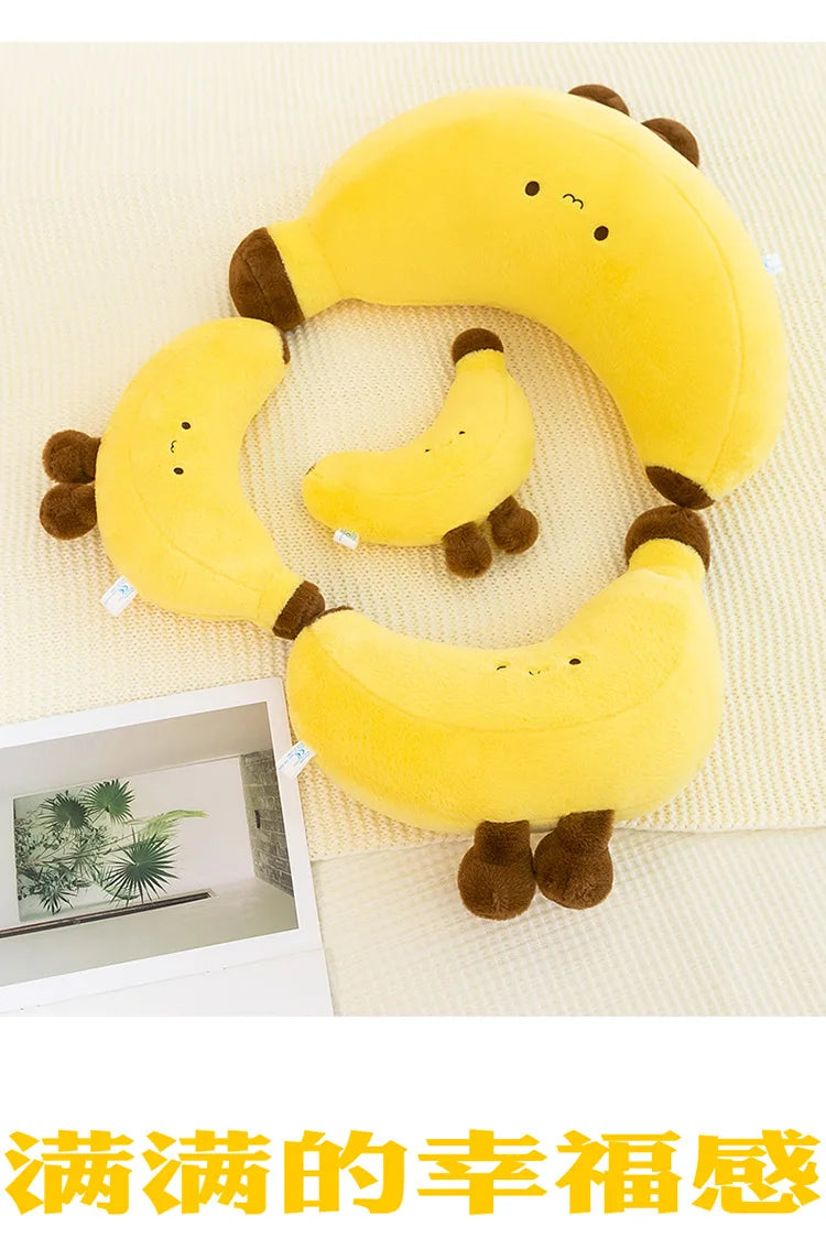 Simulated Fruit Doll Fun Long Leg Banana Children's Doll Pillow Soft and Comfortable Funny Doll Gift