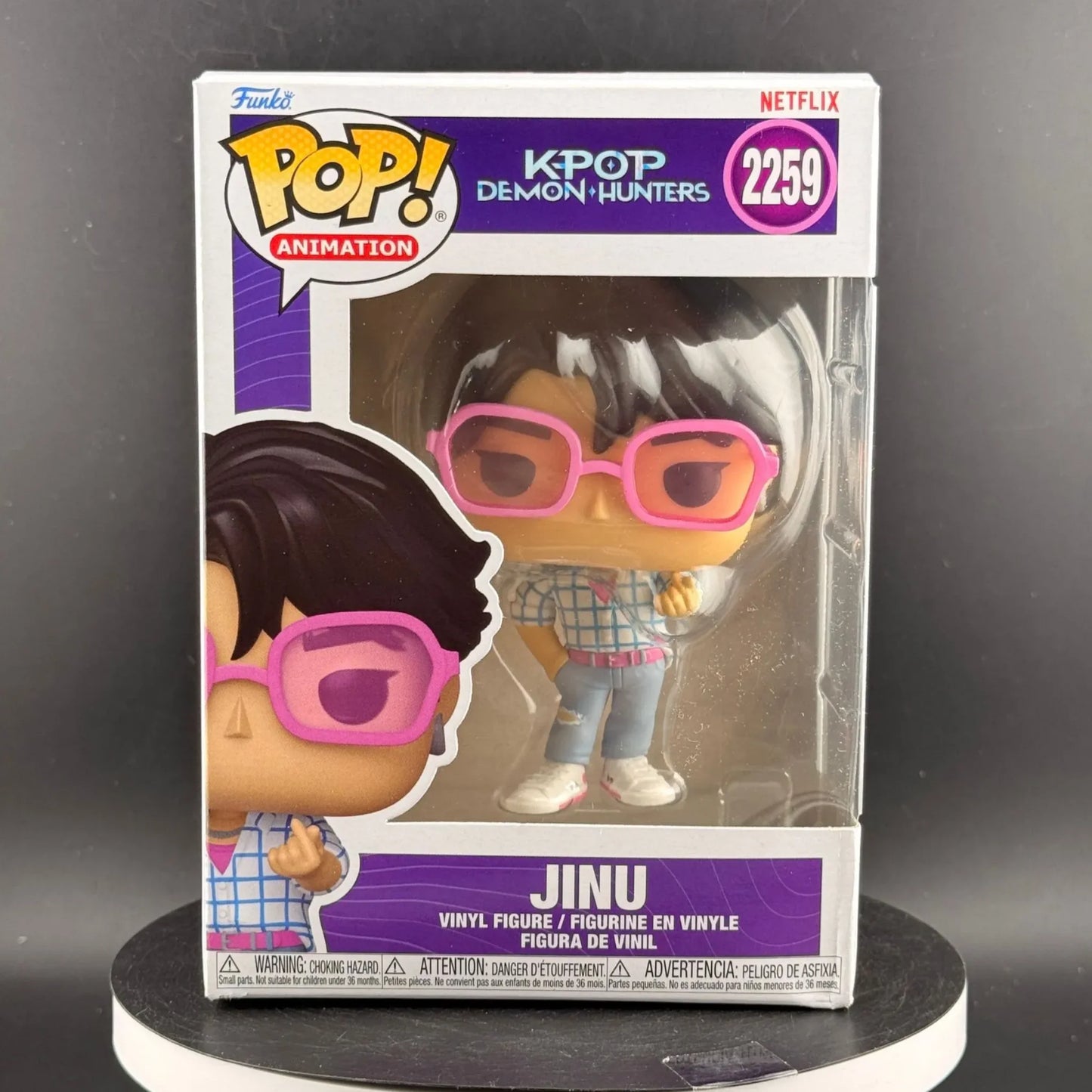 KPop Demon Hunters Derpy with Sussie (Glow)Figure Funko Pop! #2260 Official Authentic Limited Edition Figures KPop Fans Gift Toy