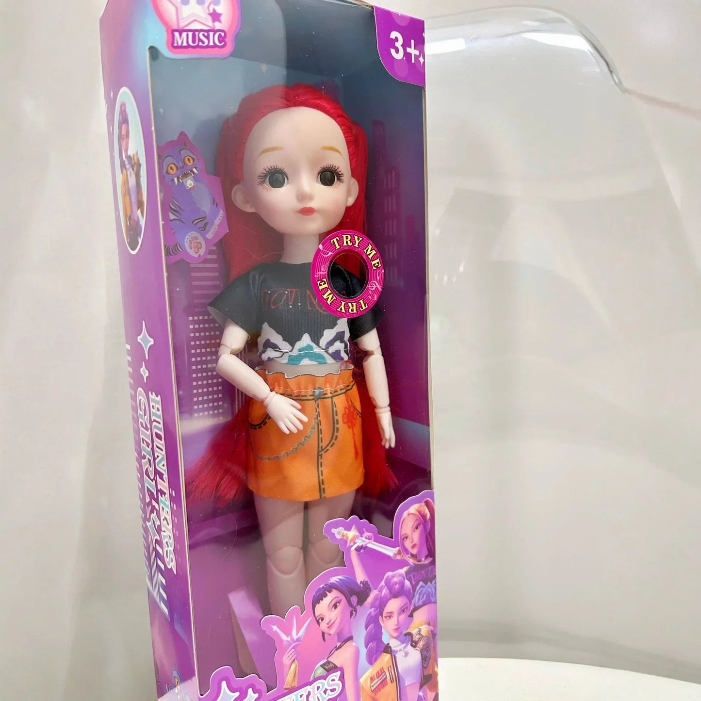 2026 Hot NEW KPop Demon Hunters Rumi Mira Zoey Anime Figure Set - Cute Cosplay Dolls Action Figures - Birthday Gift for Kids