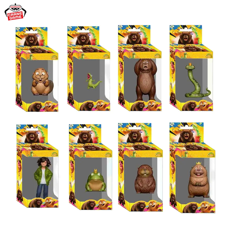 Disney Beaver Transformation Plan 8-Piece Car Decoration Model Toy Set Collectible Gift Idea for 2026 Birthday