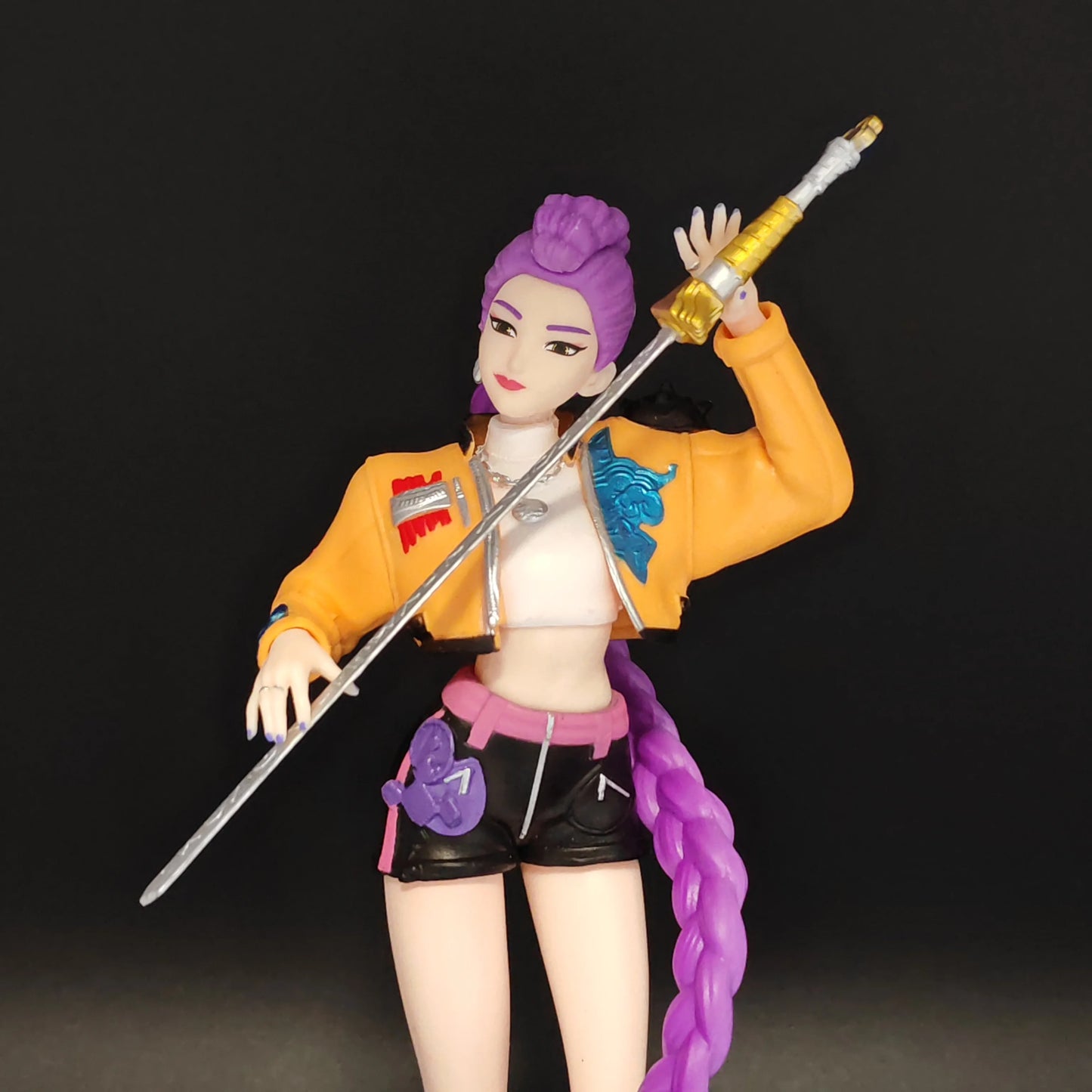 Demon Hunting Witch Squad Zoe Witch Beautiful girl Selena 8.26inch/21cm Anime two-dimensional Can be move PVC Battle Toys Gifts