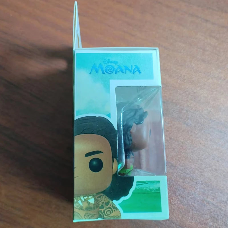 Disney Pixar Pocket Keychain The Incredibles ELASTIGIRL WRECK-IT RALPH MOANA MAUI Figure Model Toys for Children Christmas Gifts