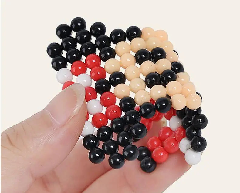 300Pcs/Set 36 Colors 5mm Water Beads Spray Perler Magic Bead Educational 3D Diy Puzzles Accessories for Children Toys