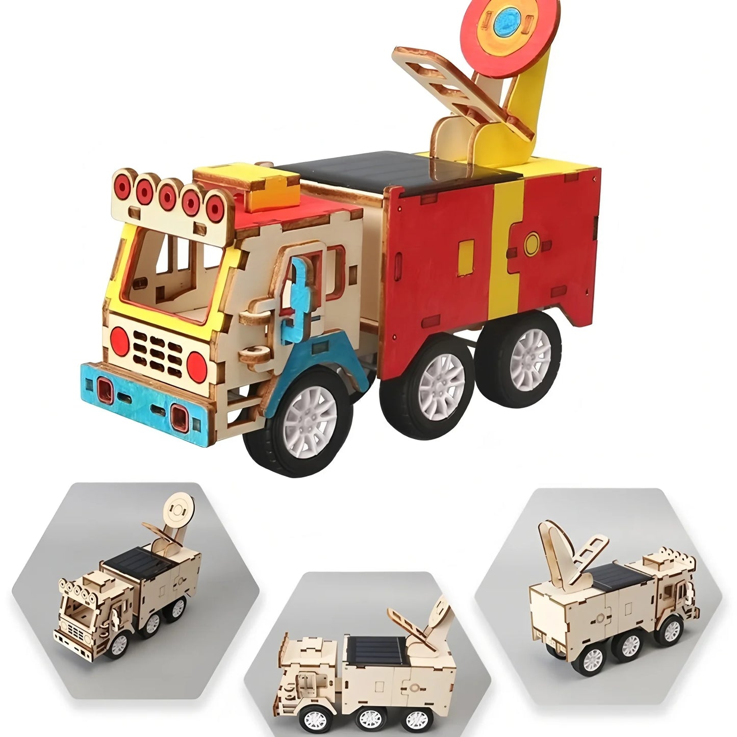 Diy toys for children's science and education experiments, hand-assembled models, 3d wooden puzzles, science and education toys