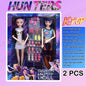 Hot Sales 2026 Anime KPop Demon Hunters Vinyl Doll, Rumi Mira Zoi Mask Figurine Small Statue Christmas Gift For Fans