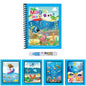 Cartoon Watercolor Painting Magic Book Kids Graffiti Coloring Water Picture Book Sensory Early Education Puzzle Drawing Toys