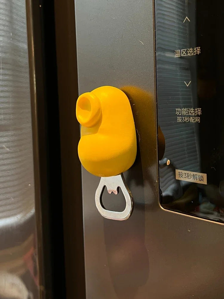 Mickey Mouse Fridge Magnet Bottle Opener Strong Hold for Beer Wine Cans Cool Home Bar Accessory Kawaii Decor