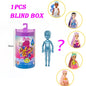 Original Barbie Color Reveal Foam Dolls Pet Friend with 25 Surprises  Scented Bubbles Princess Doll Toys for Girls Gift