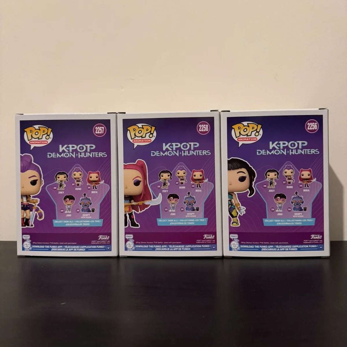 KPop Demon Hunters Derpy with Sussie (Glow)Figure Funko Pop! #2260 Official Authentic Limited Edition Figures KPop Fans Gift Toy