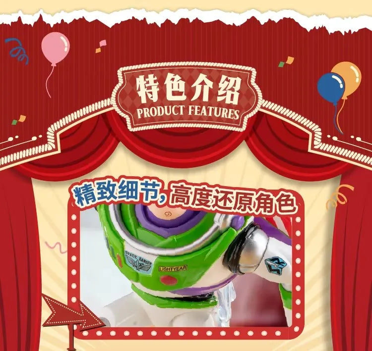 TOP TOY Disney Toy Story Playful Moment Series Blind Box Cute Woody Model Cartoon Decorative Figure Children's Toy Birthday Gift