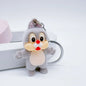 New Disney Cartoon Flock Doll Donald Duck Keychain Mickey & Minnie Kid Toy Cute Bag  Decorate Christmas Party smal gifts