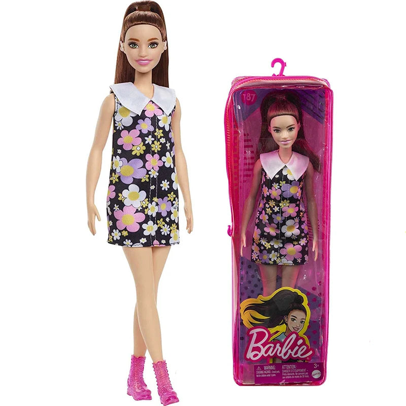 Original Barbie Dolls Sports Girls Fashionistas Chelsea Baby Fashion Clothes Kids Toys for Children Multi Joints Juguetes Gifts