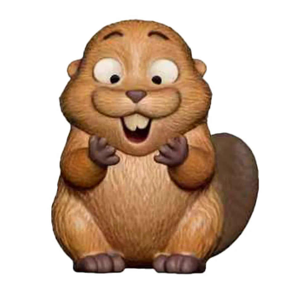 Disney Beaver Transformation Plan 8-Piece Car Decoration Model Toy Set Collectible Gift Idea for 2026 Birthday