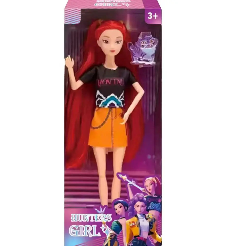 2026 Hot NEW KPop Demon Hunters Rumi Mira Zoey Anime Figure Set - Cute Cosplay Dolls Action Figures - Birthday Gift for Kids