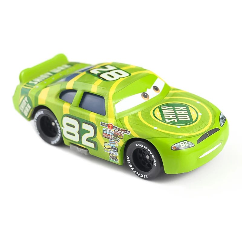 Disney Pixar Cars 3 Lightning McQueen No19 Poppy Racing Family Family Jackson Storm Ramirez Die Cast Metal Alloy Kids Gifts