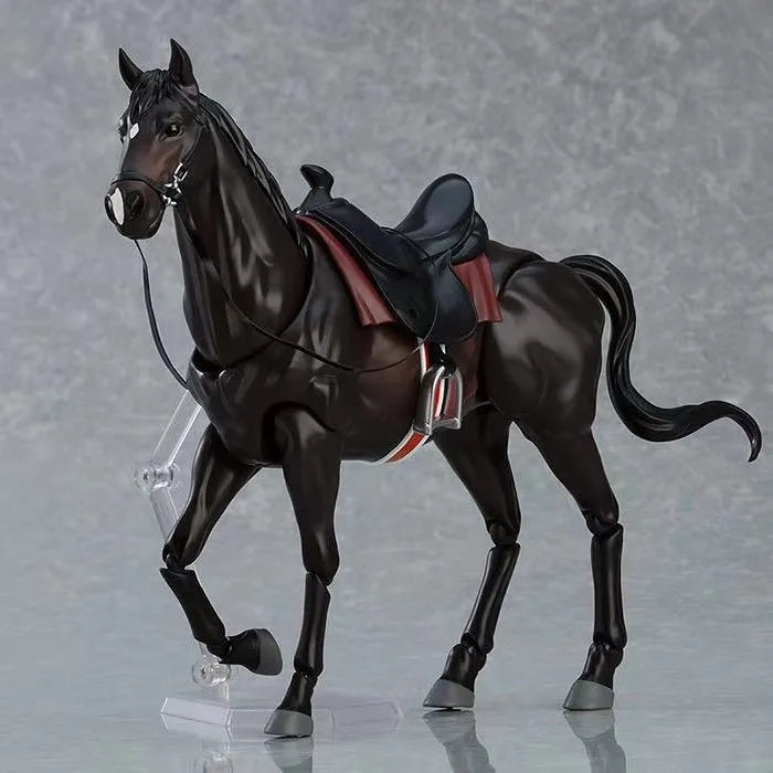 Creative Horse Figure 1/12 Animal Movable Horse For Figma Statue Collectible Model Doll Educational Toy Children Birthday Gift