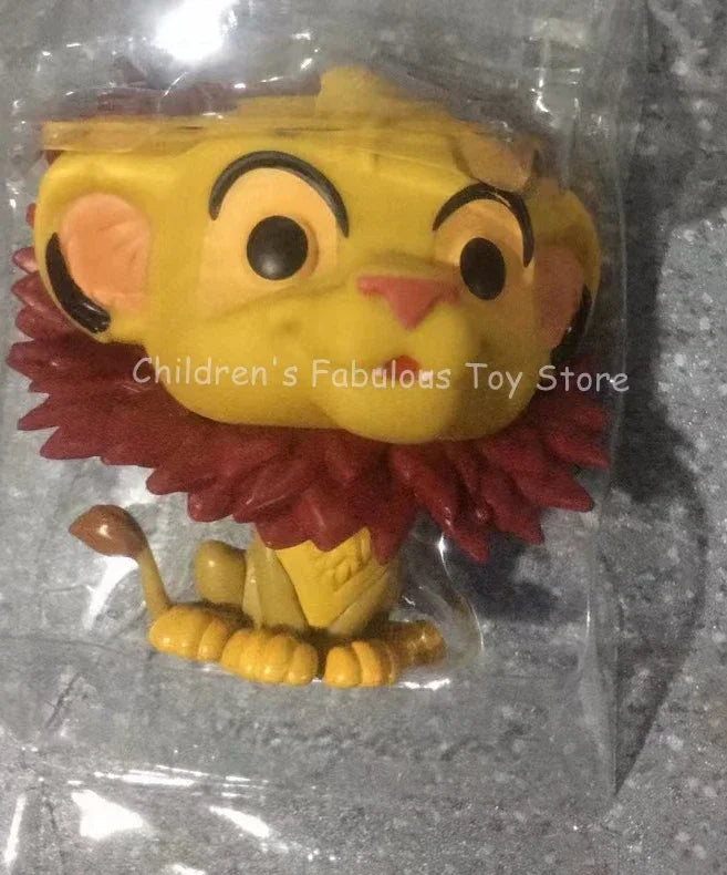 Funko Pop New Disney Lion Mufasa #495 Simba #496 Luau Pumbaa #498 Bambi #94 Thumper #95 Flower #96 Figure Model Toys for Gift