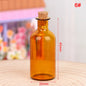 1:12 Dollhouse Miniature Mini Glass Bottle Cork Cover Storage Tiny Jar Vials Vase Decor Toy For Doll House