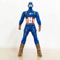 Brand new 18cm doll model Spider-Man figure, press-and-rotate Superman, Steve Rogers collectible, children's toy gift