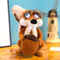 Ice Age Plush Toy Squirrel Mammoth Elephant Swordtooth Tiger Doll Soft Stuffed Animal Sleeping Pillow Gifts for Kids and Girls