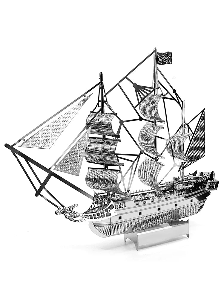 corsair 3D Metal Puzzle model kits DIY Laser Cut Puzzles Jigsaw Toy For Children