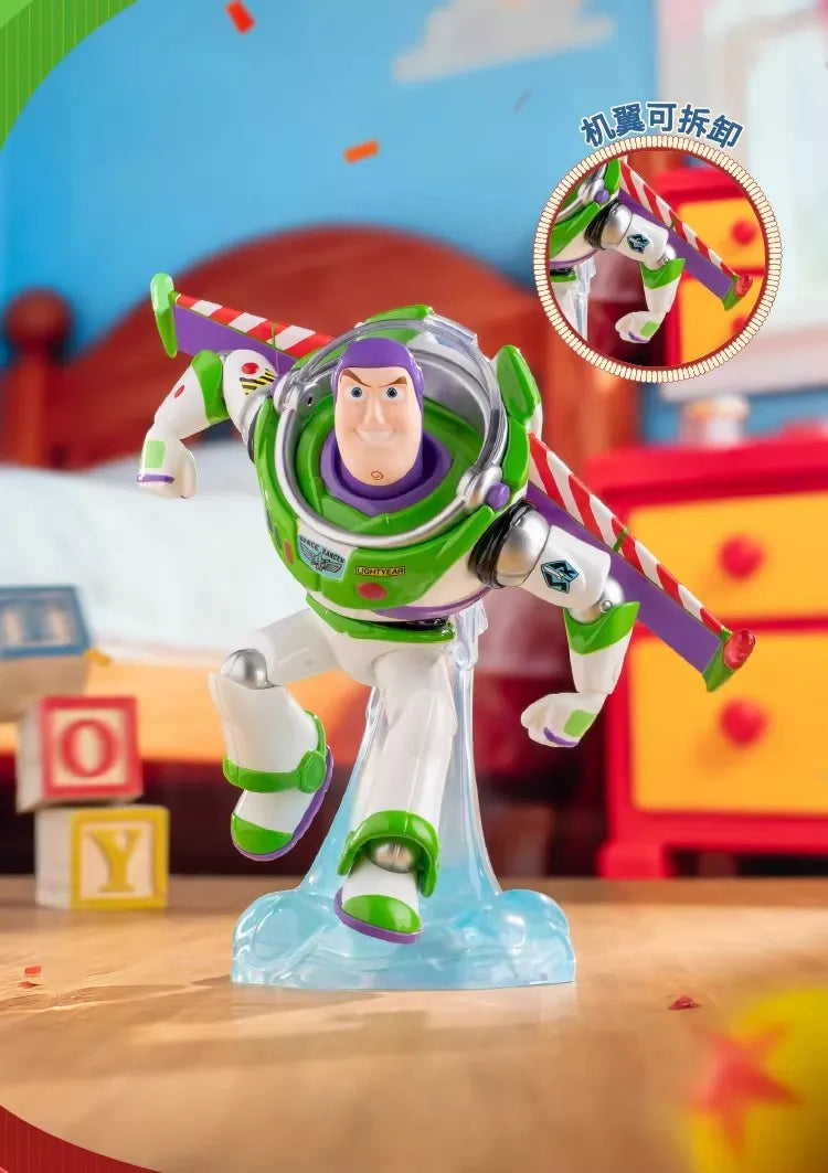 TOP TOY Disney Toy Story Playful Moment Series Blind Box Cute Woody Model Cartoon Decorative Figure Children's Toy Birthday Gift