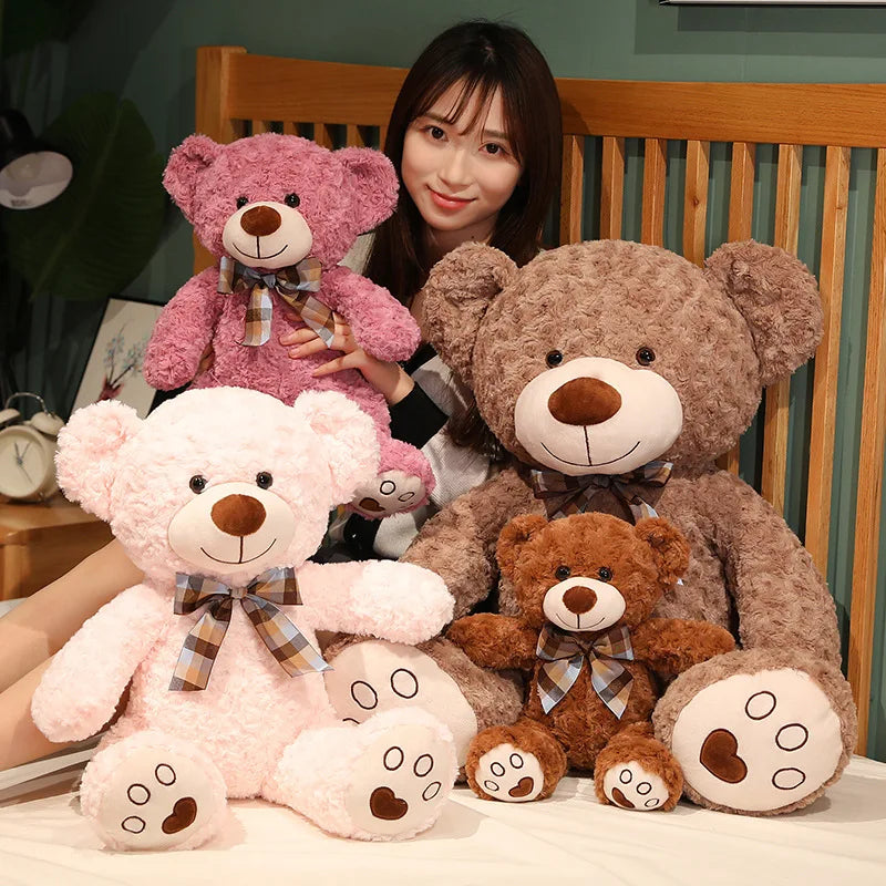 High Quality Toy Cute Cartoon Big Teddy Bear Plush Toys 35/50/65cm Stuffed Plush Animals Bear Doll Birthday Gift For Children