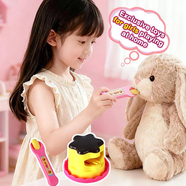Food Feeding Pudding Feeding Toy Role Play Early Education Little Bear Bento Lamian Noodles Toy Simulation House Toys For Friend
