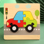Good Quality 3D Wooden Puzzle Jigsaw for Children Cartoon Animal Puzzles Intelligence Kids Early Educational Cognitive Toys