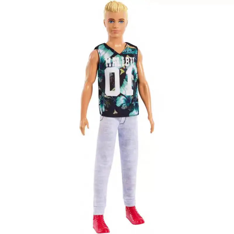 Barbie Cowboy Ken Doll - Rare Vintage Collection Beach Holiday Play Home Toy for Kids