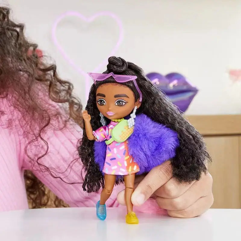 New Barbie trendy series mini dolls with movable joints princess Christmas birthday surprise toys collectible gifts