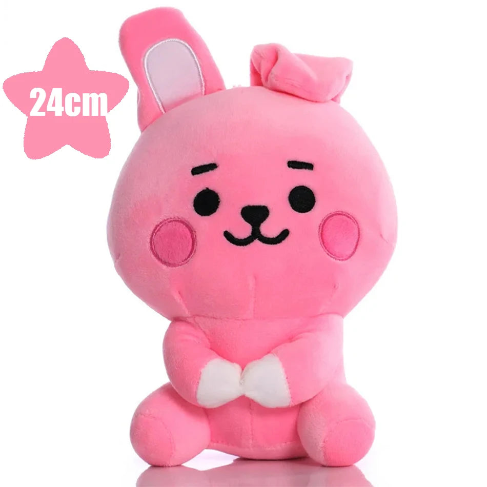 Hot BTed 21Plush Toys Kawaii Mini Keychain Anime Pendant Ornament for Kids 12-22cm Bt Peripherals Soft Stuffed Animals Doll Gift