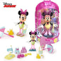 Disney Mickey Mouse Fashion Fun Minnie Beautiful Change Clothes Gifts Toy Model Anime Figures Collect Ornaments