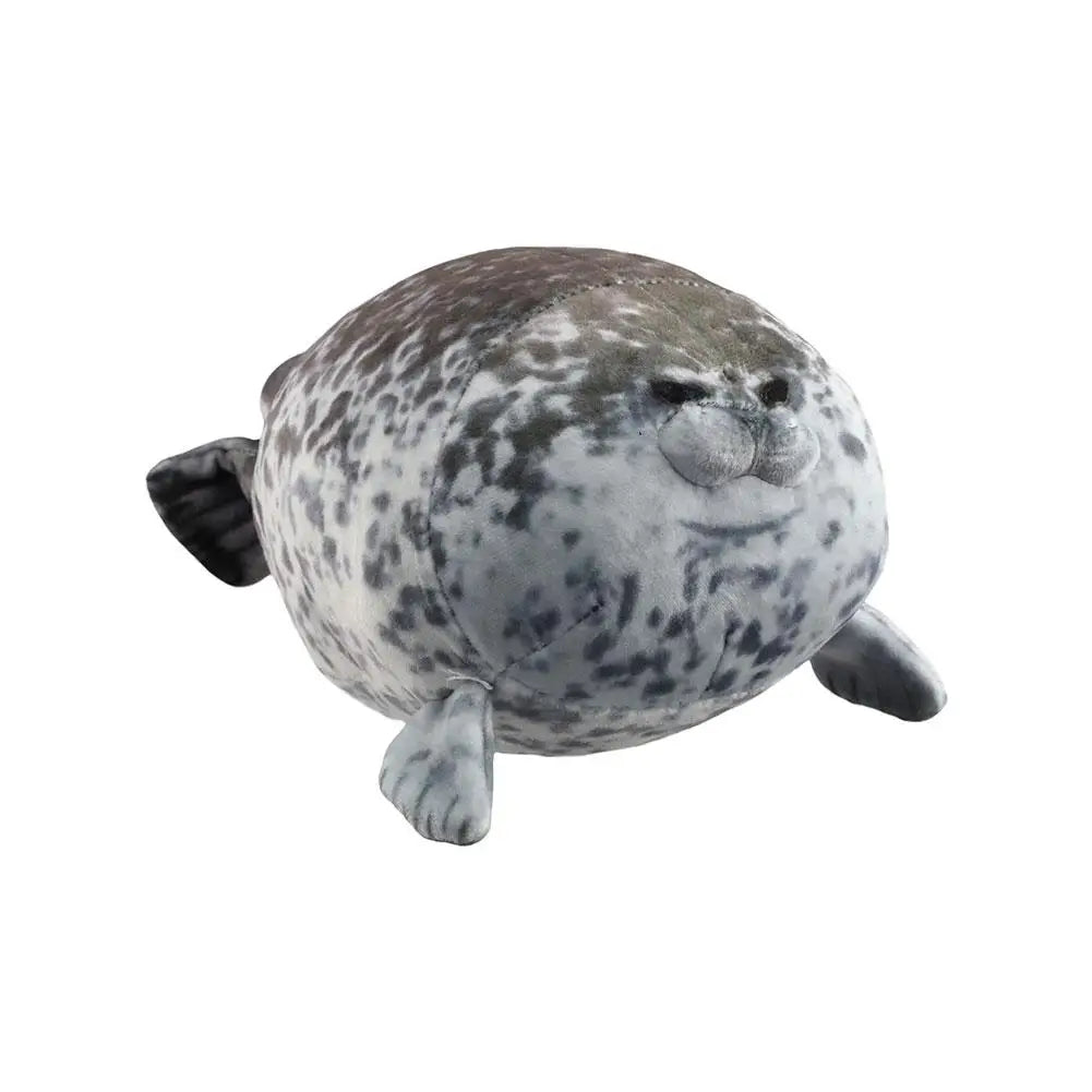 20CM Seal Pillow 3D Novelty Seal Doll Aquarium Plush Stuffed Toy Baby Sleeping Throw Pillow Gifts for Kids Birthday Party