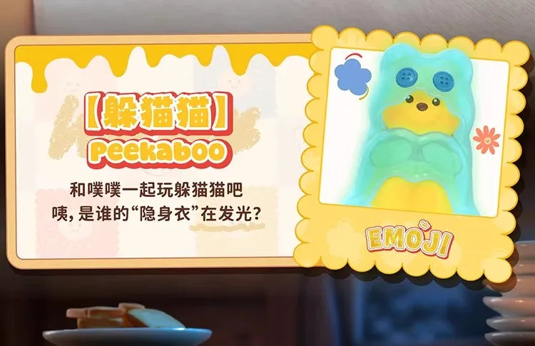 TOP TOY Disney Pooh Bear Expression Pack Series Blind Box Cute Desktop Decoration Ornament Children's Toy Model Birthday Gift