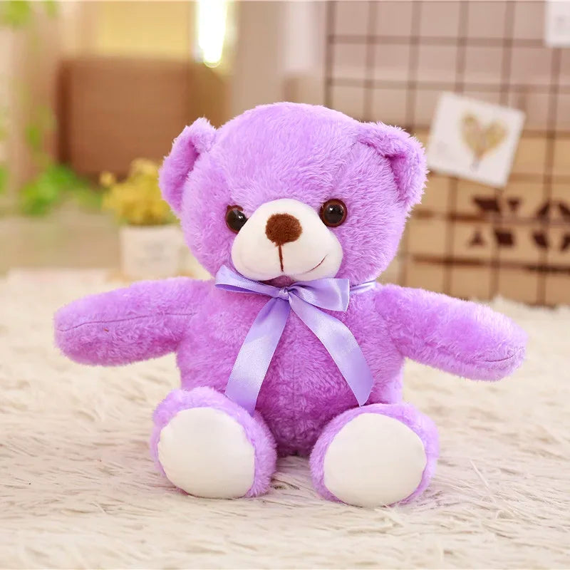 New  Bear Plush Toy Lovely Bear Stuffed Soft Animal Dolls Kids Toy Wedding Birthday Gift For Girlfriend Lover