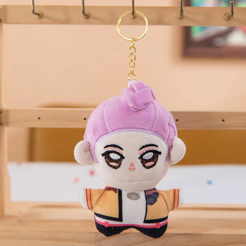 K-POP Devil Hunter Cute Plush Doll Keychain, Decorative Hanging Bag Accessories, Great Birthday Gifts